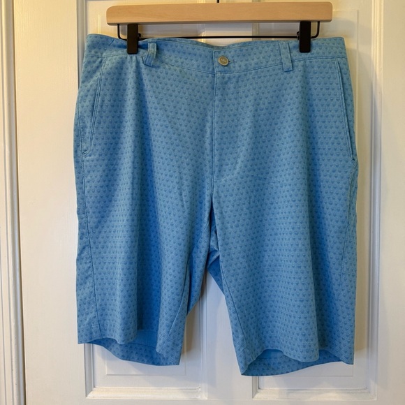 Peter Millar Other - Peter Millar Shorts Mens 32 Blue Shackleford Performance Chino Skull Print
